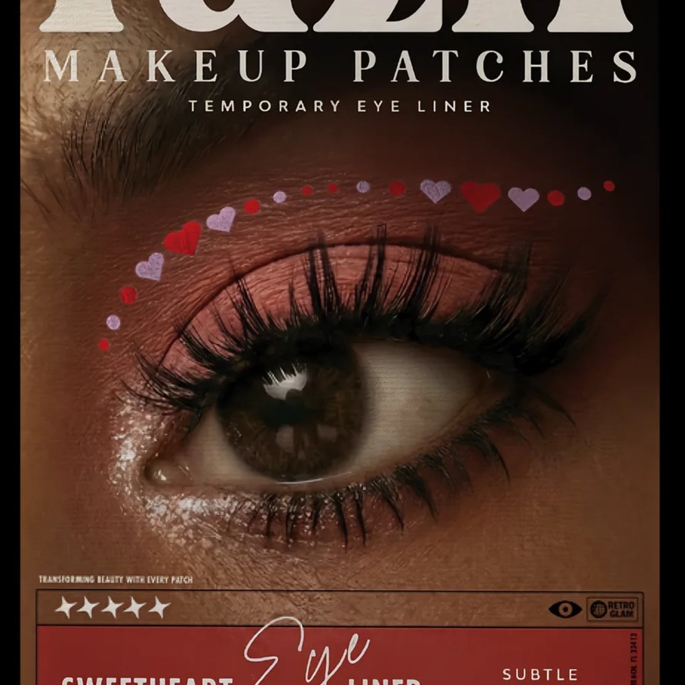 5 sheets Sweetheart Eye Liner Makeup Patches